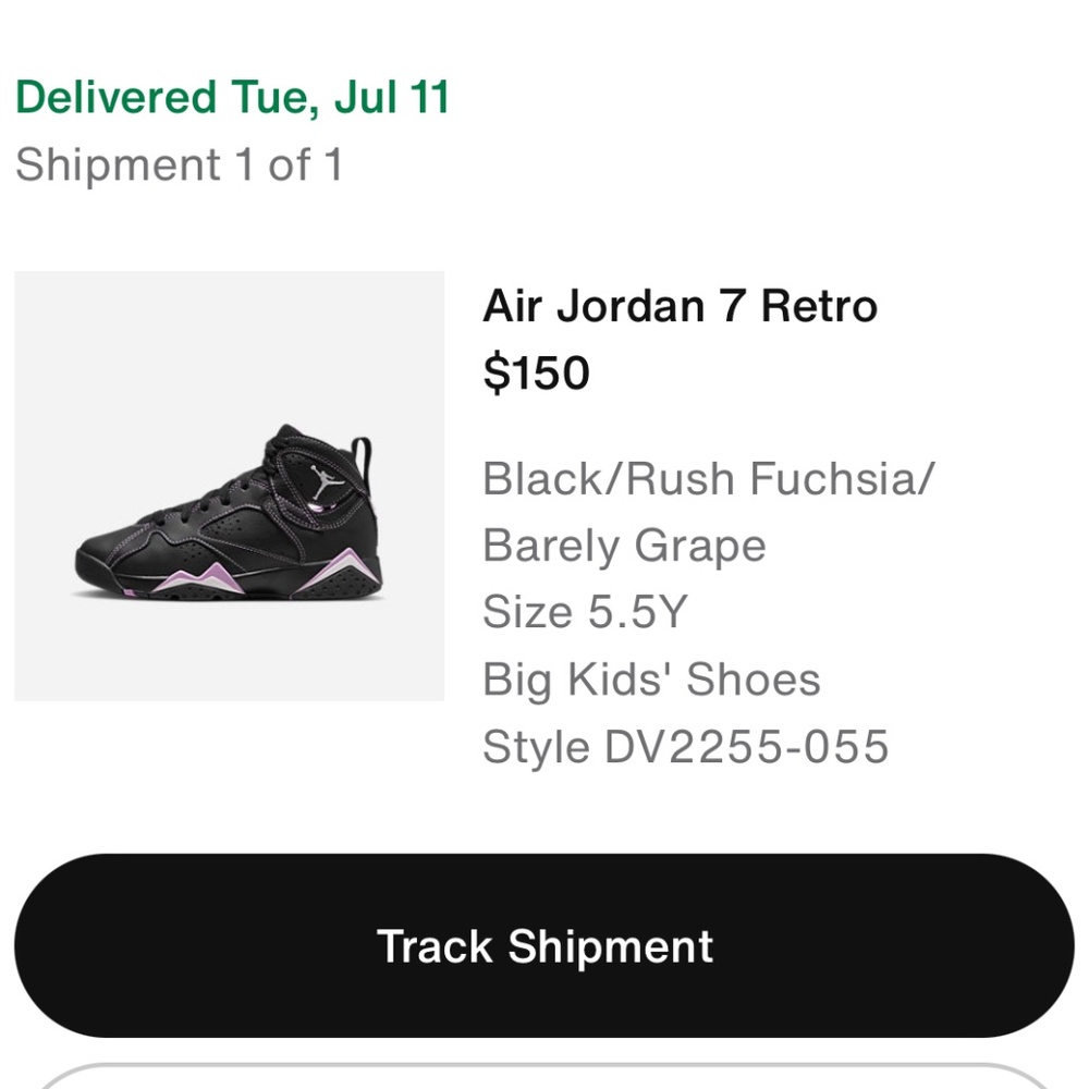 Youths Air Jordan Retro 7